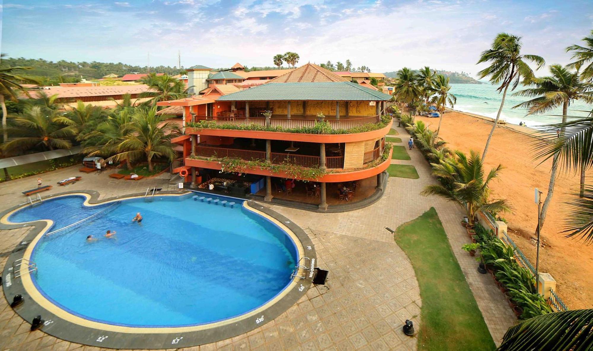 Uday Samudra Leisure Beach Hotel & Spa Kovalam Exterior foto